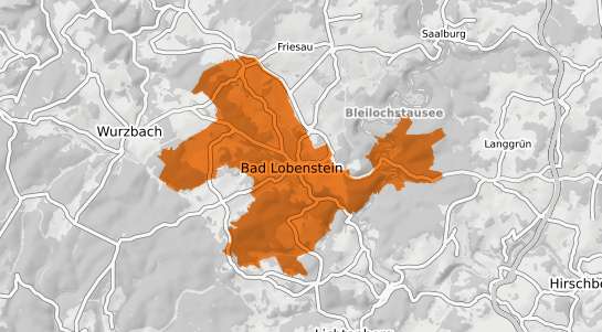 Mietspiegelkarte Bad Lobenstein